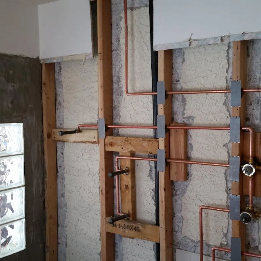 Copper pipe installation for Repiping in The Woodlands