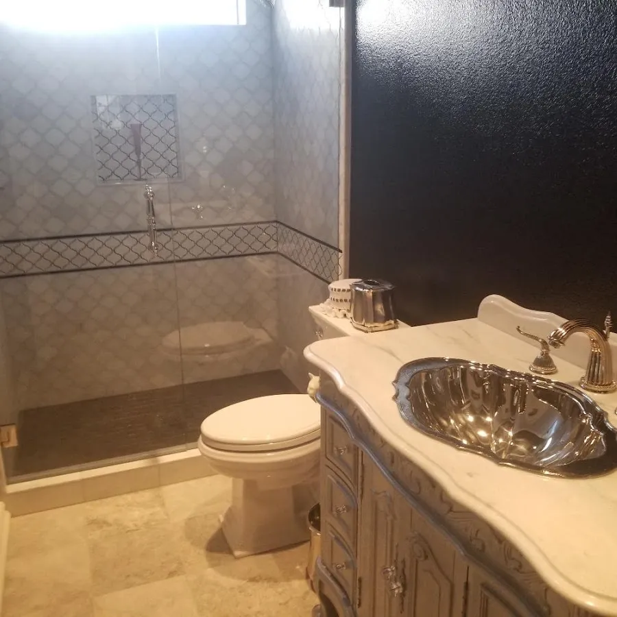 Professional plumbing work and bathroom remodeling in The Woodlands