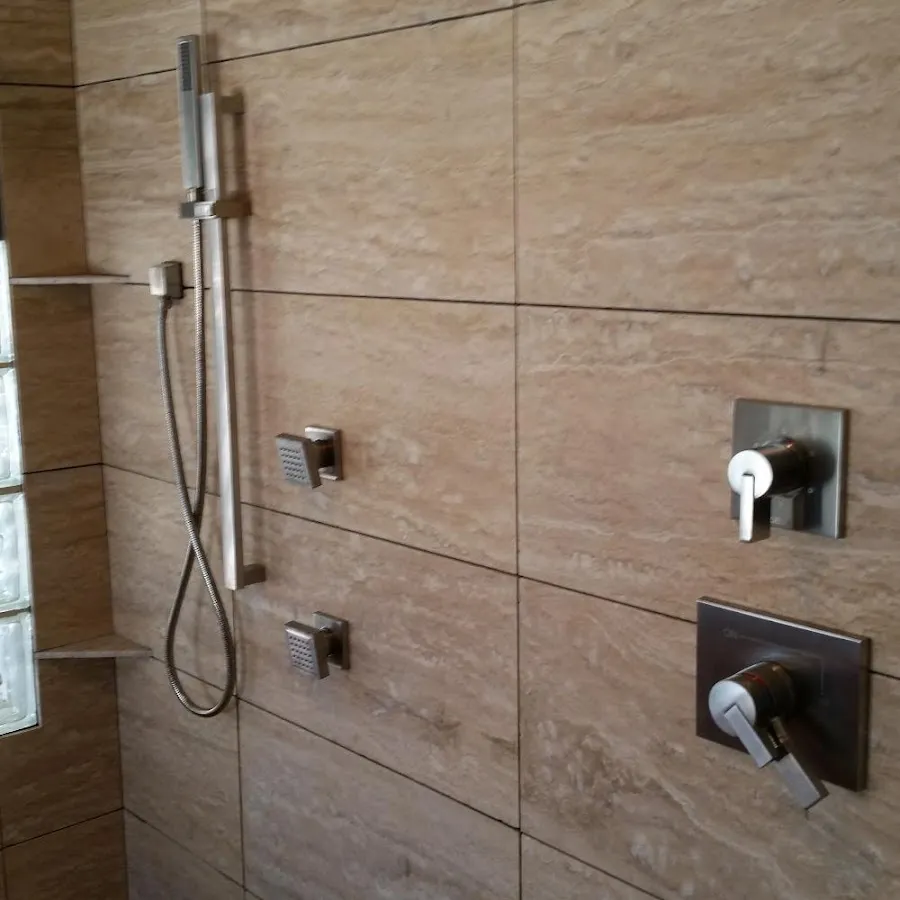 Shower fixture installation for Gas Line Repair in The Woodlands